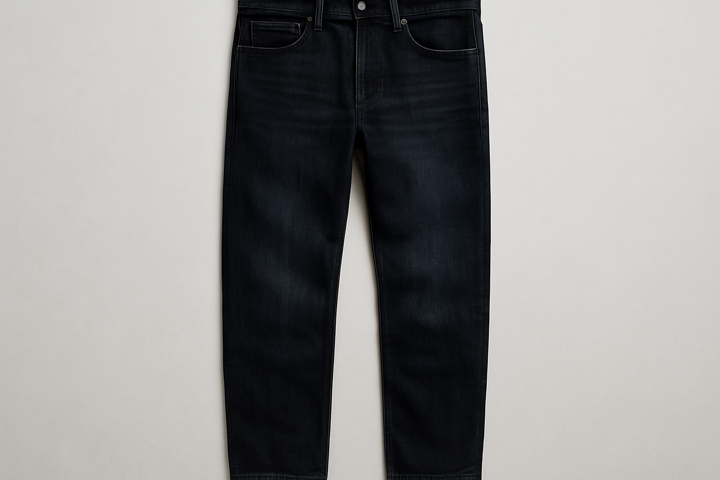 Men's Regular Black Jeans