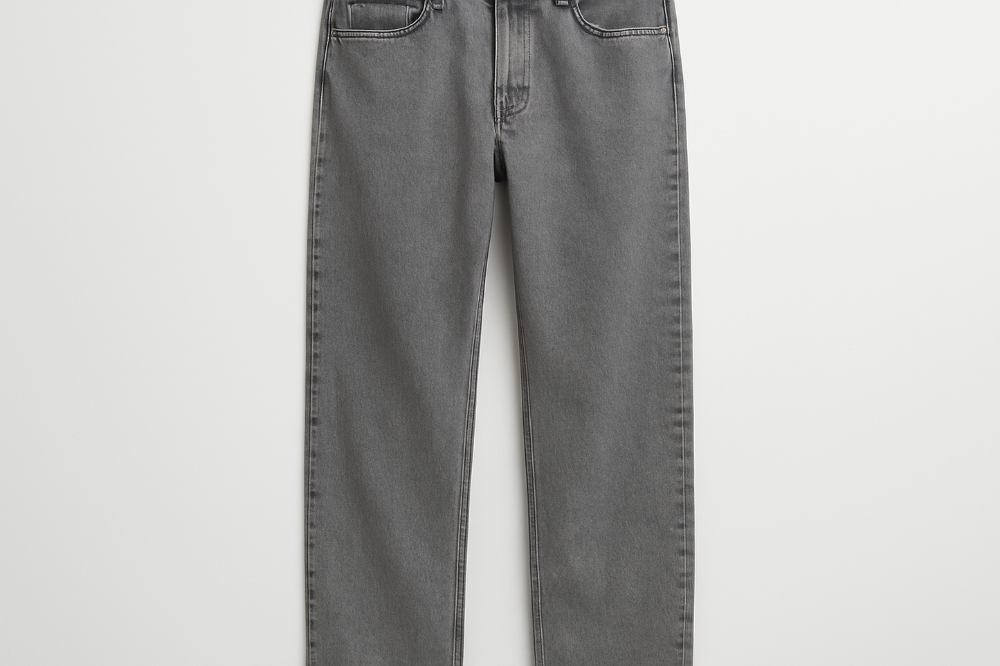 Men's Regular Grey Jeans