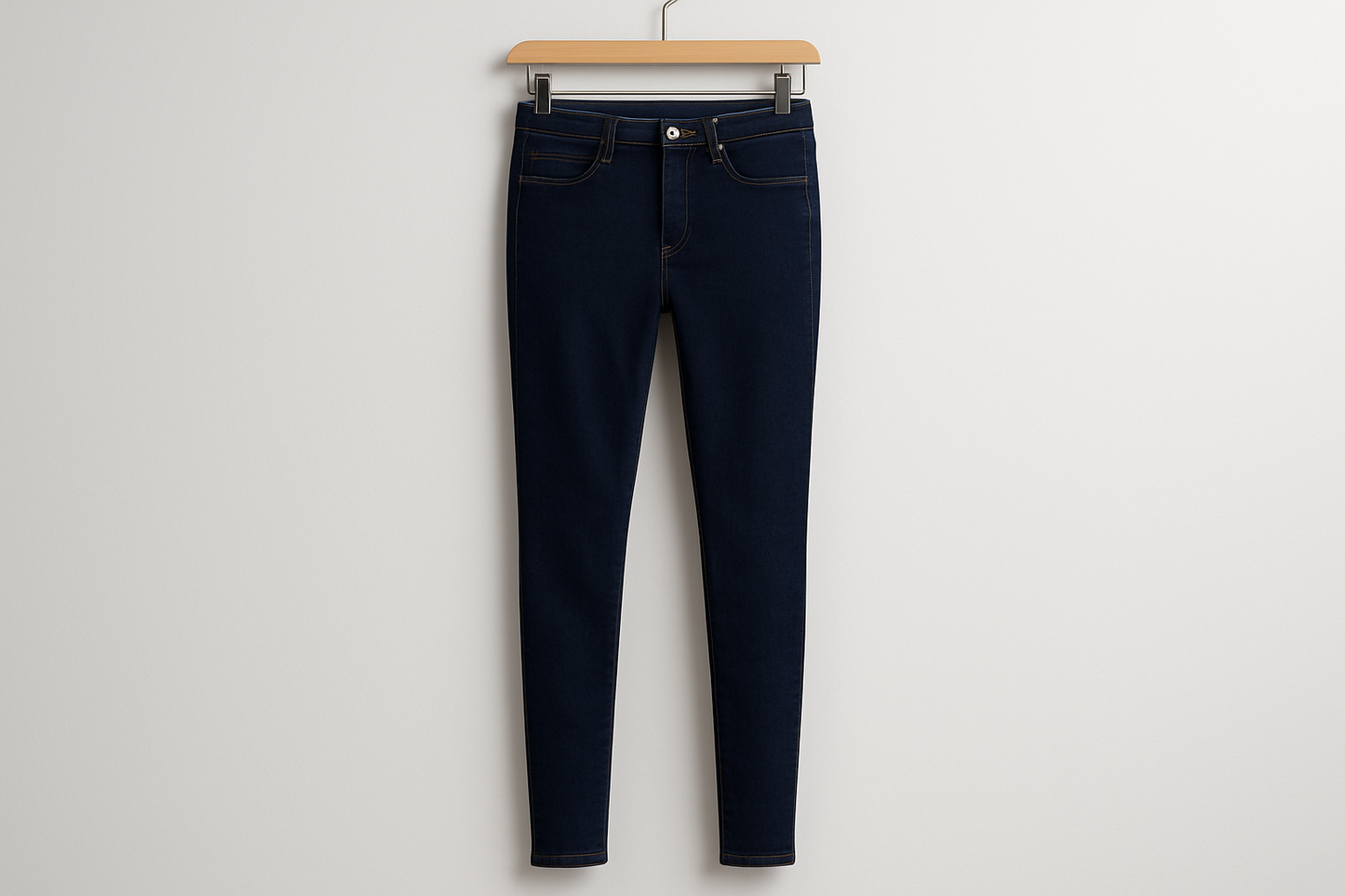Men's Skinny Fit Dark Blue Jeans
