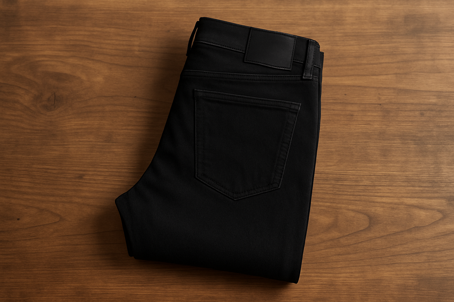 Men's Slim Fit Black Jeans