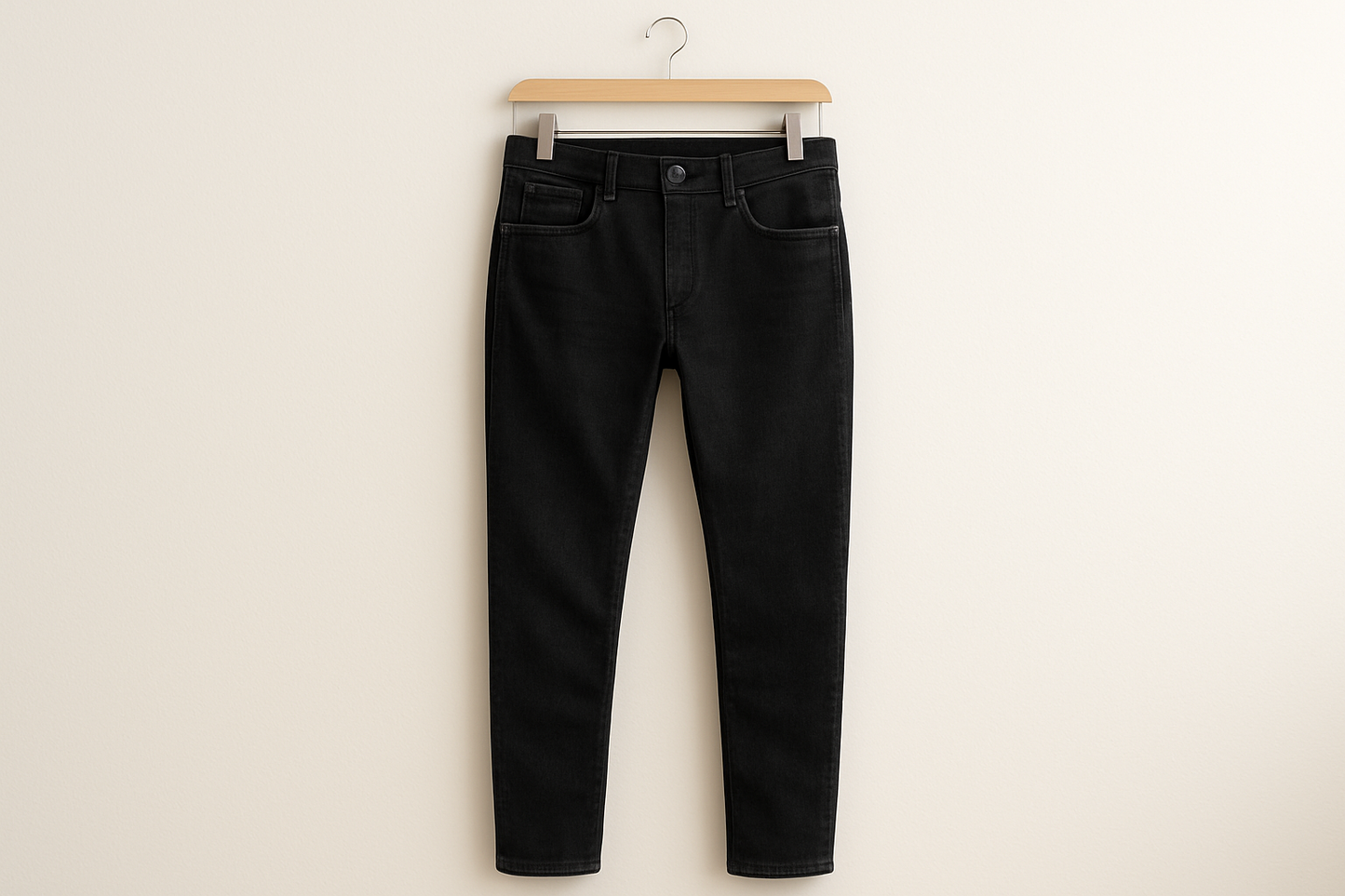 Men's Slim Fit Black Jeans