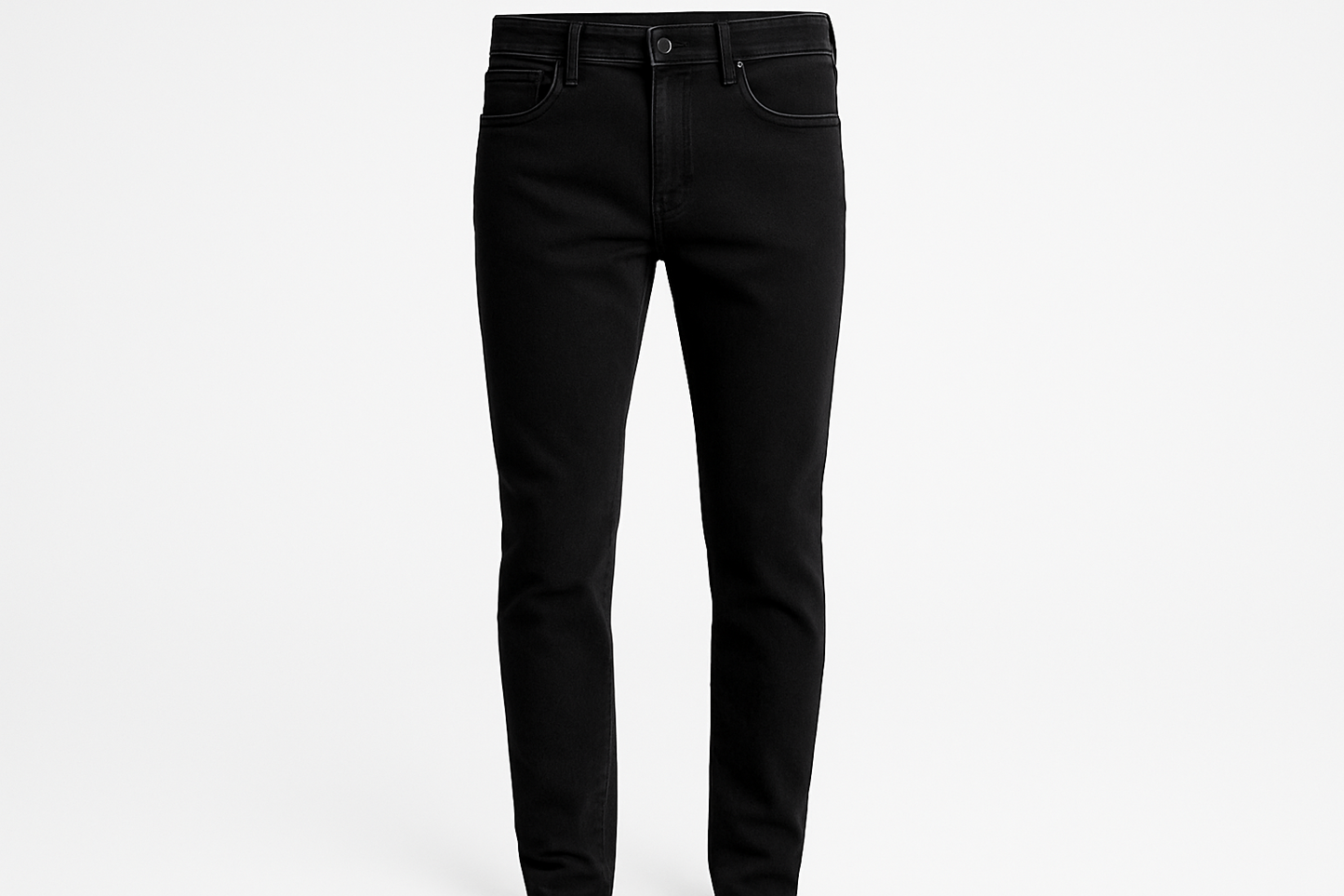 Men's Slim Fit Black Jeans