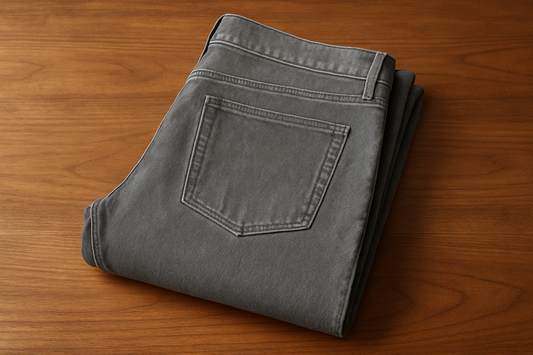 Men's Regular Grey Jeans