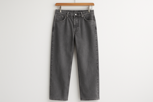 Men's Regular Grey Jeans