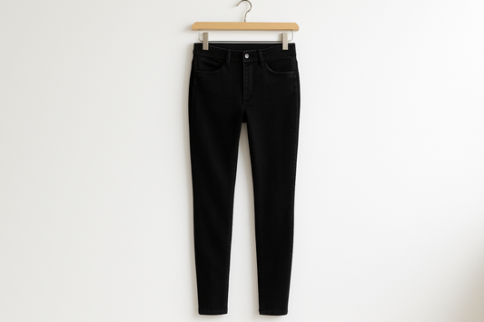 Men's Skinny Fit Black Jeans