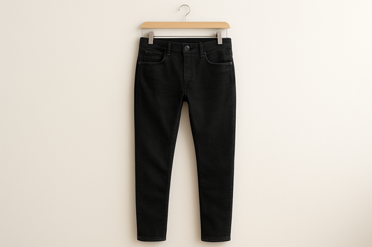 Men's Slim Fit Black Jeans